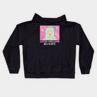 Lucid Dreams Pastel Goth Beauty Kids Hoodie